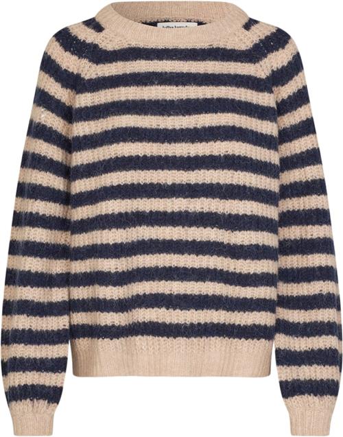 Se Lollys Laundry Binall Jumper LS Kvinde Dark Blue Sweaters Relaxed Fit Str S - hos Magasin ved Magasin