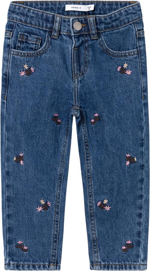 Name It Nmfbella Shaped Jeans 8614be O Str 104 - Blå Bukser Denim hos Magasin