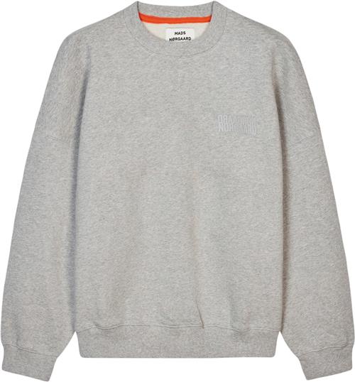 Se Mads Nørgaard - Copenhagen Organic Sweat Atli Sweatshirt Kvinde Grå Langærmede Bluser Str S - hos Magasin ved Magasin