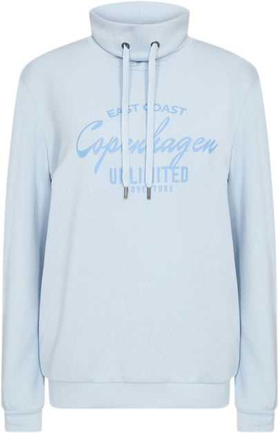 soyaconcept Scbanu 186 Sweatshirt Lyseblå Kvinde 6040 Lyseblå Sweatshirts Str L - Polyester hos Magasin