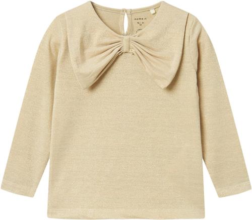 Name It Nmfrnanna LS TOP Str 104 - Frosted Almond Toppe hos Magasin