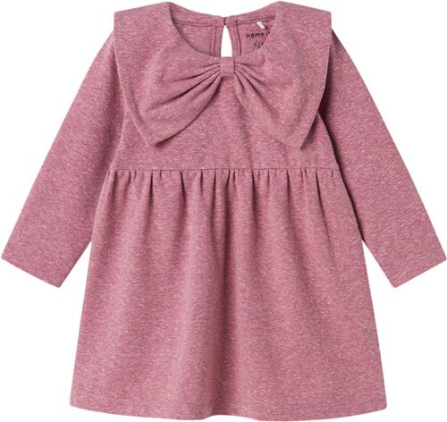 Name It Nbfrossia LS Dress Str 80 - Mauve Orchid Kjoler hos Magasin