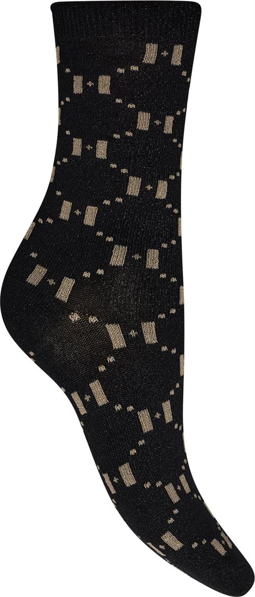 Hype the Detail Hypethedetail Socks W/lurex Ankelstrømper Str 37-41 - hos Magasin