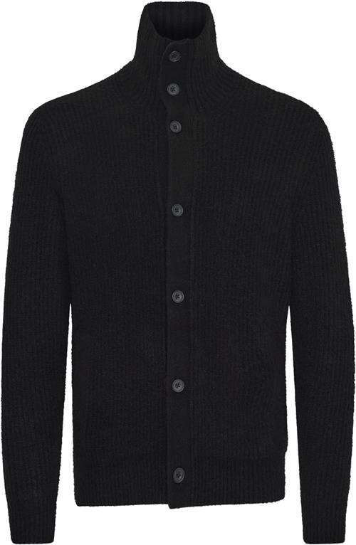 Casual Friday Cfkarl Knit Cardigan Mand Black Beauty Cardigans Regular Fit Str L - hos Magasin