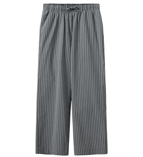 Se Sofie Schnoor Bukser - Grey Striped ved KidsWorld