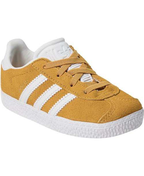 Se adidas Originals Gazelle CF EL I Preyel/ftwwht/gol Sneakers Str 22 - hos Magasin ved Magasin