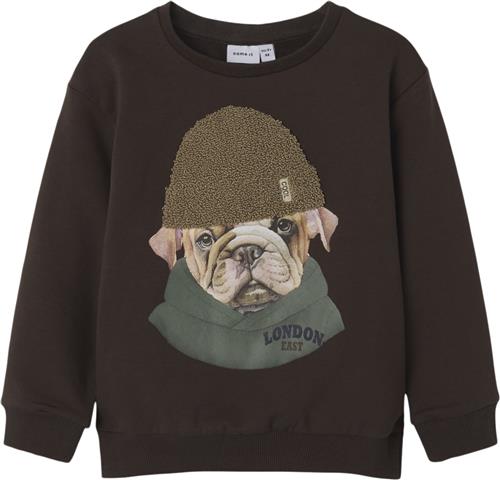 Name It Nmmradek Nreg Sweat BRU Str 104 - Bracken Sweatshirts Bomuld hos Magasin