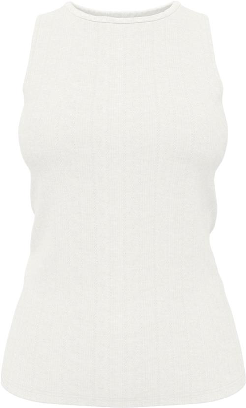 Se Object Objamalie S/L Tank TOP E OTT Kvinde White Toppe Str M - hos Magasin ved Magasin