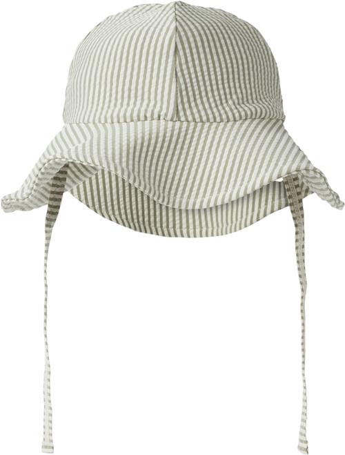 Lil' Atelier Nbmfondo UV HAT LIL Str 45/47 - Dried Sage Uv Tøj & Hatte hos Magasin