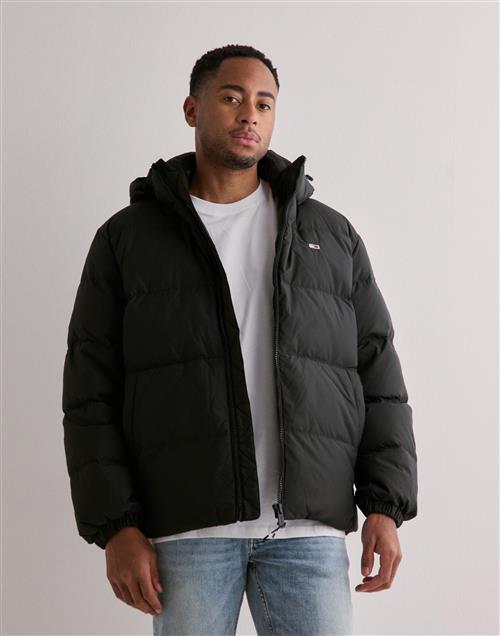 Tommy Jeans Tjm Essential Down Jacket Ext Vinterjakker Sort