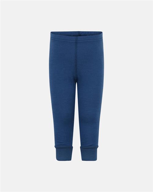 Leggings | ld/bomuld | blå