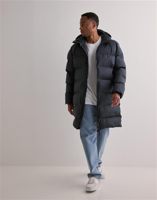 Rains Alta Long Puffer Jacket W3T4 Dunjakker Blå