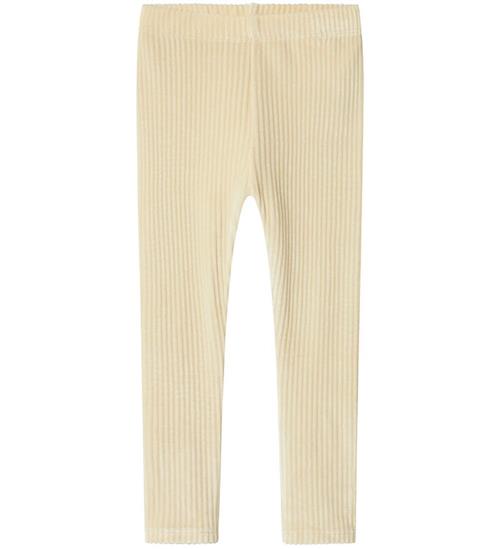 Name It Leggins - NmfVeloa - Fløjl - Summer Sand