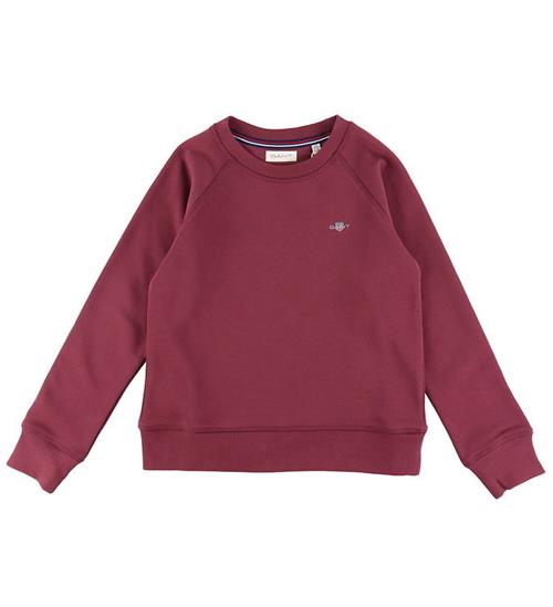 GANT Gant Sweatshirt - Shield - Wine Red