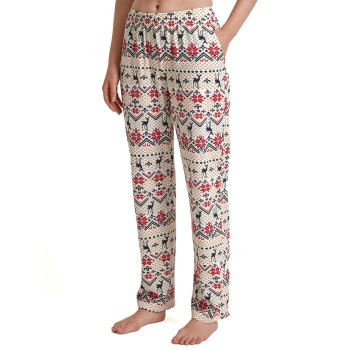 Calida Favourites Holidays Pant Creme bomuld Large Dame