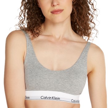 Calvin Klein Bh Modern Cotton Lightly Lined Bralette Grå X-Large Dame