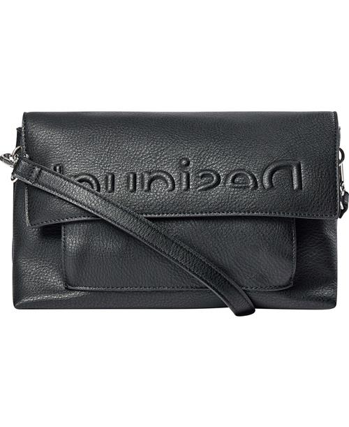 Se Desigual BAG_Half Logo 23 Venecia, 2000 Blac One Size - Skuldertasker hos Magasin ved Magasin