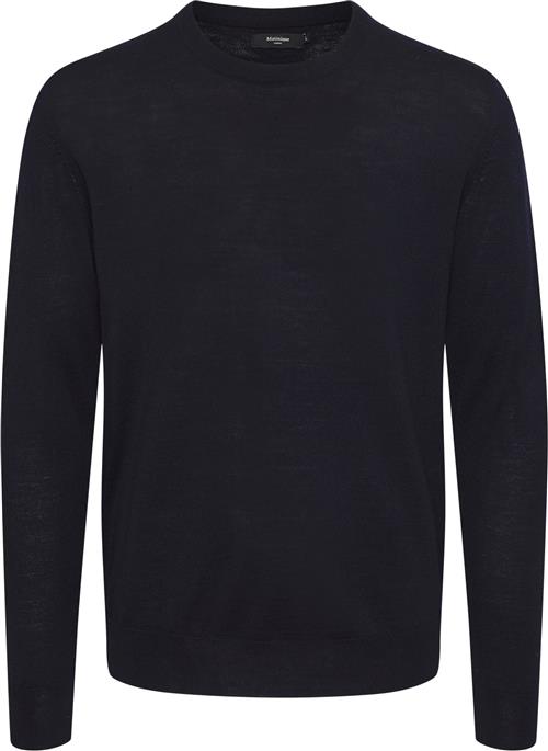 Se Matinique Mapetro Mand Dark Navy Sweaters Regular Fit Str L - hos Magasin ved Magasin