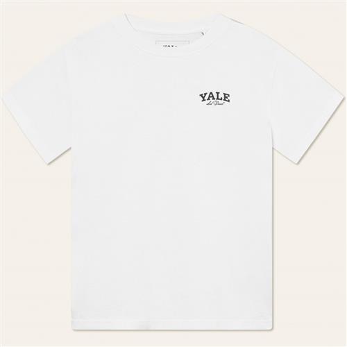 Se Les Deux x Yale Yale Bulldog Tshirt Mand Hvid Kortærmede T-shirts Str L - Bomuld hos Magasin ved Magasin