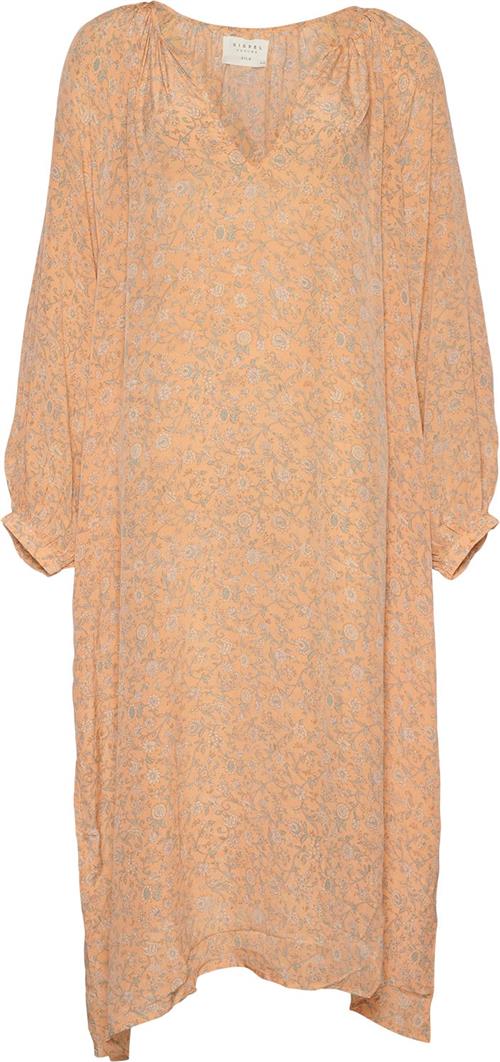 Sissel Edelbo Adina Silk Caftan Dress Kvinde Multi Midi Kjoler - hos Magasin