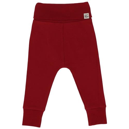 Gullkorn Isa Baby Bukser Deep Red 62 cm  Rød  62 cm  kvinde