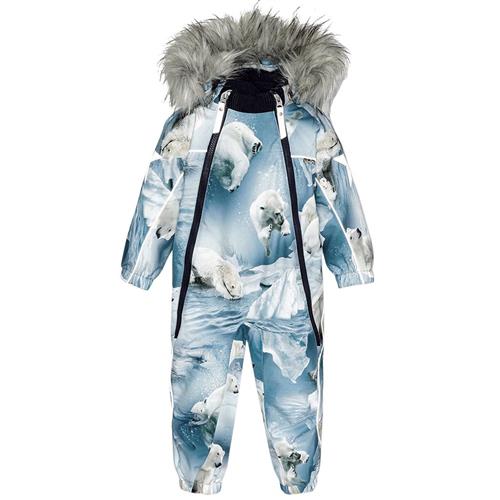 Molo Pyxis Baby-Flyverdragt Polar Bear Joy | Blå | 92 cm