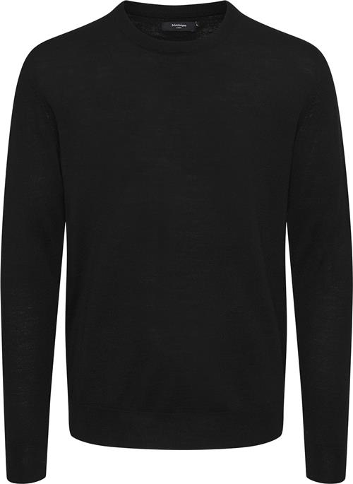 Matinique Mapetro Mand Black Sweaters Regular Fit Str L - hos Magasin