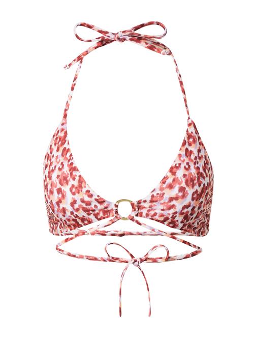 Se Hunkemöller Bikinioverdel 'Tobago'  lilla / pastelorange / rød / hvid ved About You