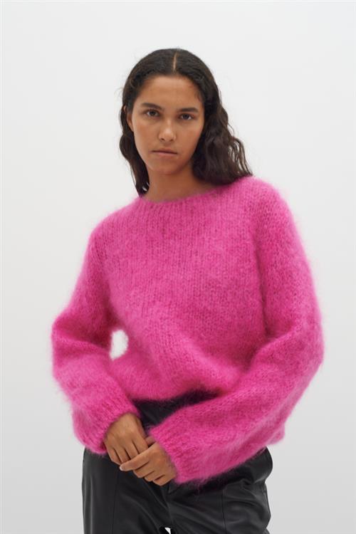 InWear Petraiw Pullover Kvinde Fuchsia Pink Sweaters Str M/L - hos Magasin