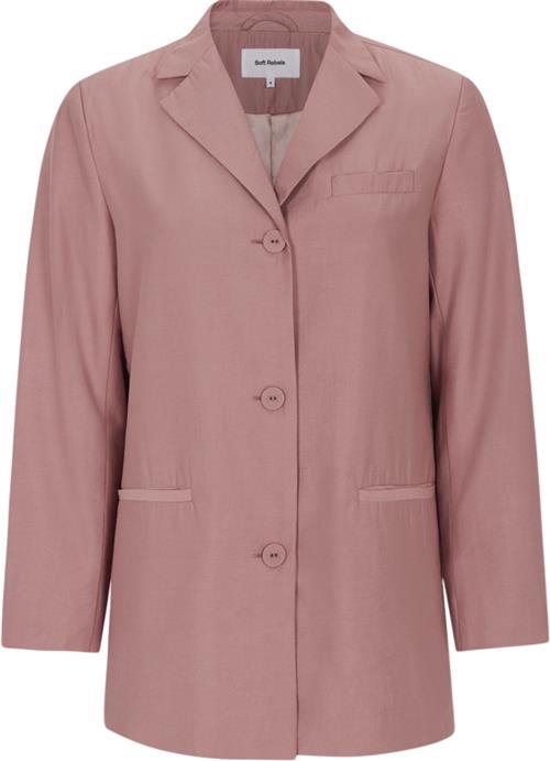 Se Soft Rebels Srdelia Blazer Kvinde Ash Rose Blazere Str S - hos Magasin ved Magasin