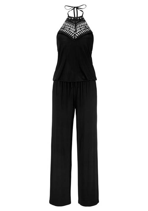 Se LASCANA Jumpsuit  sort ved About You