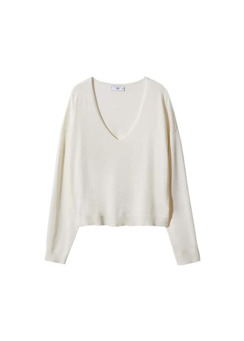 MANGO Pullover 'Crayon'  hvid