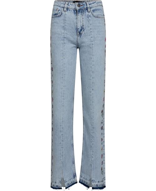 Desigual Denim_Flores, 5053 Denim Medium WAS Kvinde 5053 Denim Medium Wash Straight Jeans Str 344 Denim - hos Magasin