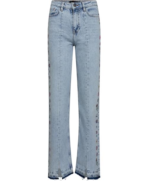 Desigual Denim_Flores, 5053 Denim Medium WAS Kvinde 5053 Denim Medium Wash Straight Jeans Str 340 Denim - hos Magasin