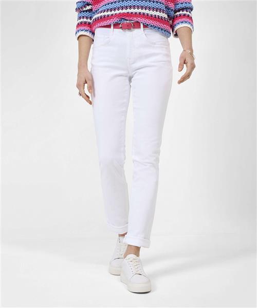 Se BRAX Style.Mary Kvinde Hvid Skinny Jeans Regular Fit Str 44 - Denim hos Magasin ved Magasin