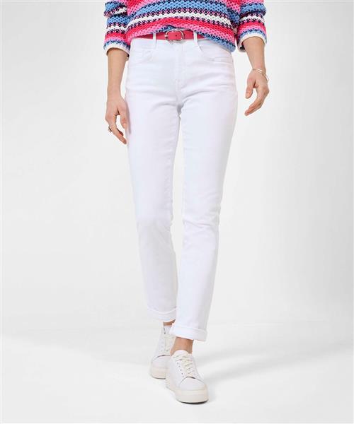 Se BRAX Style.Mary Kvinde Hvid Skinny Jeans Regular Fit Str 38 - Denim hos Magasin ved Magasin