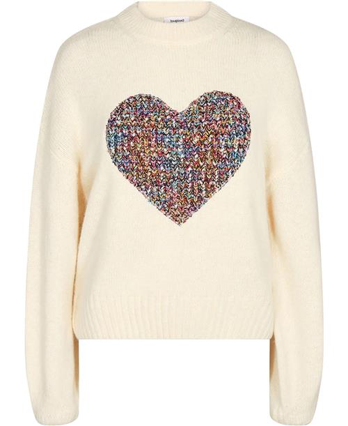 Desigual Jers_Cory, 1000 White, XS Kvinde 1000 Blanco Sweaters Str S - hos Magasin