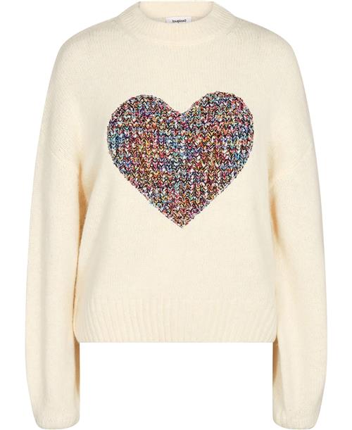 Desigual Jers_Cory, 1000 White, XS Kvinde 1000 Blanco Sweaters Str XL - hos Magasin