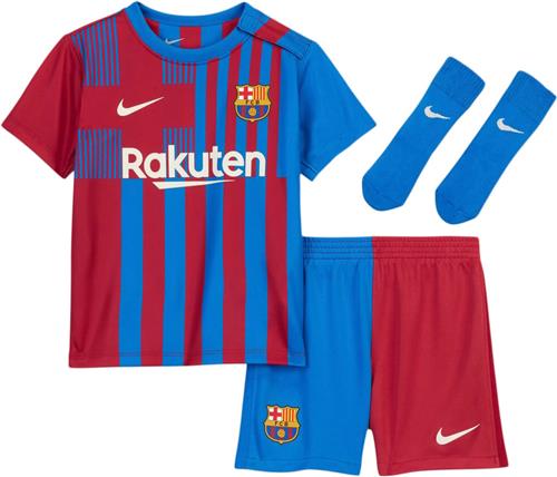 Nike Fc Barcelona 21 22 Hjemmebanesaet Baby 18-24 - Træningssæt hos Magasin