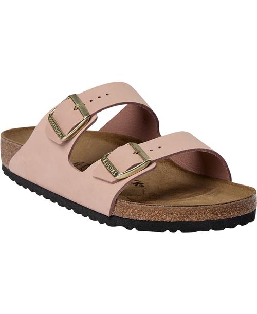 Birkenstock Arizona Lenb Soft Pink Kvinde Pink Flade Sandaler Str 40 - hos Magasin