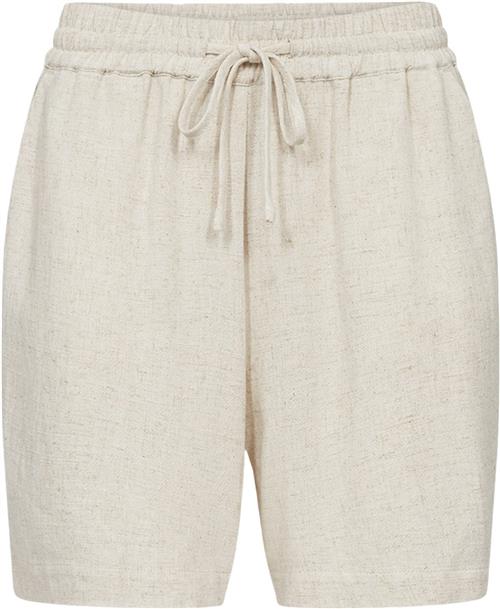 soyaconcept Scalema 3-B Kvinde 8008 Sand Sweatshorts Str L - Viskose hos Magasin