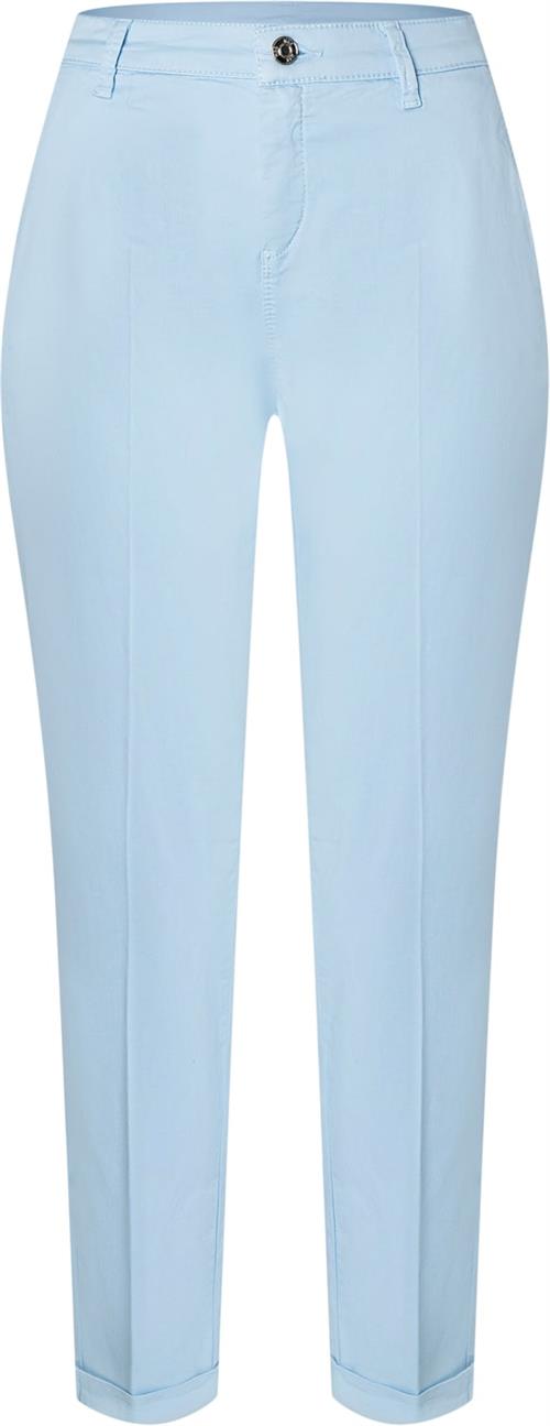 Se MAC Jeans Chino Kvinde Dusk Blue Ppt Bukser Med Lige Ben Str 40 - hos Magasin ved Magasin