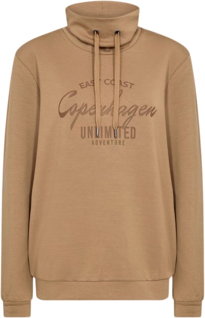 Se soyaconcept Scbanu 186 Sweatshirt Camel Kvinde 8404 Camel Sweatshirts Str M - Polyester hos Magasin ved Magasin