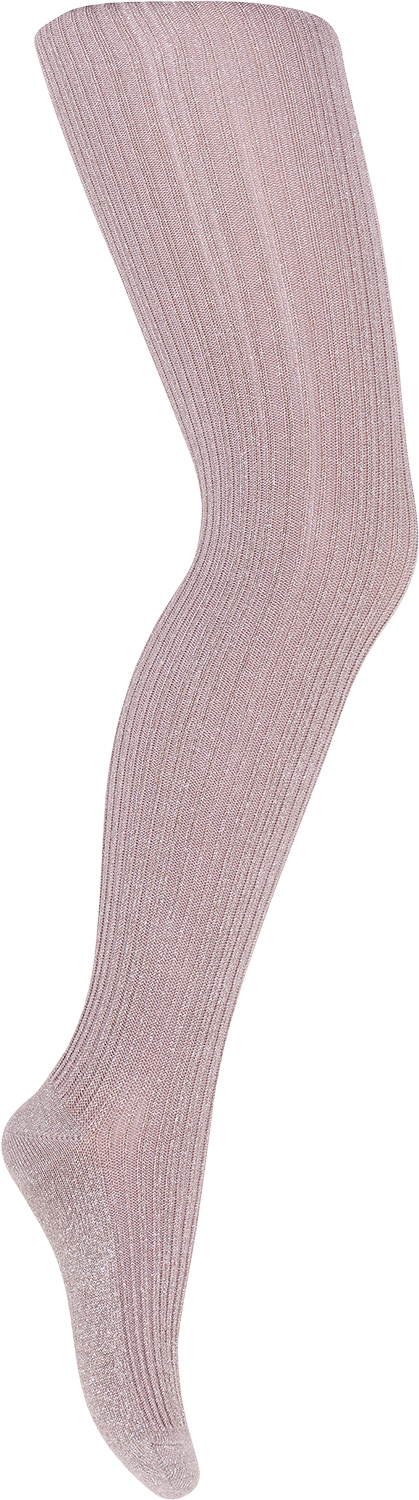 mpKids Celosia Glitter Tights Str 4 år / 110 cm - Mauve Shadows Strømpebukser hos Magasin