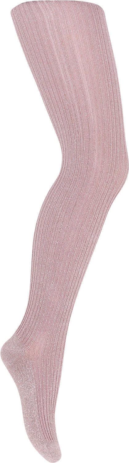 mpKids Celosia Glitter Tights Str 3 år / 100 cm - Mauve Shadows Strømpebukser hos Magasin