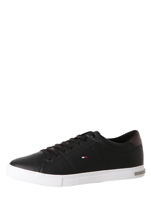 TOMMY HILFIGER Sneaker low 'Essential'  rød / sort / hvid