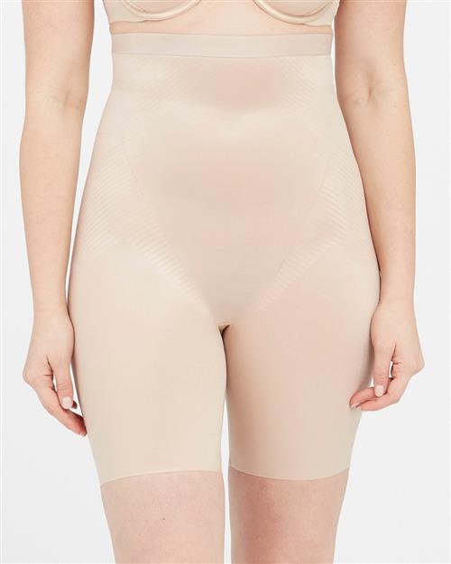 Se Spanx Thinstincts® 2. 0 Highwaisted Mid-thigh Short Shapewear Str S - hos Magasin ved Magasin