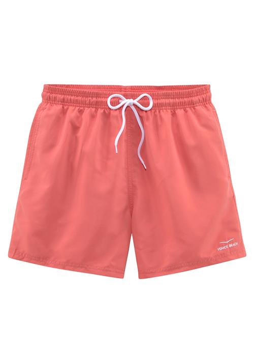 VENICE BEACH Badeshorts  fersken / hvid