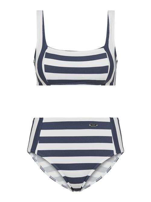 Se VENICE BEACH Bikini  navy / hvid ved About You