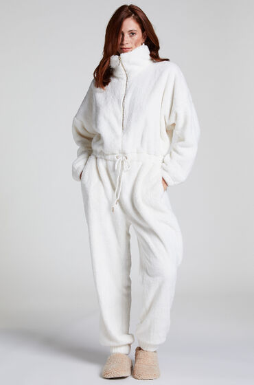 Hunkemöller Onesie Fleece hvid